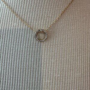 Park Lane Jewelry Roo necklace in rose gold NEW! Circle of crystals